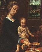 Gerard David The Madonna of the Milk Soup USA oil painting artist
